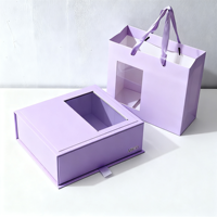 Boîte cadeau de luxe personnalisée en gros, recyclable, pour robe de mariée, boîte magnétique pliable avec impression 4C, petit emballage en papier
