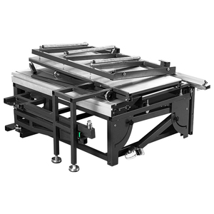 Scie à panneaux horizontale durable WJ600 avec moteur 220 V, scie à onglet coulissante, scie de table pour le travail du bois - Product Image 6