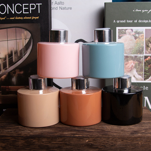 Cổ điển Matte 120ml thủy tinh sậy khuếch tán chai lâu dài nho hương thơm đỏ xanh xanh hồng đen có sẵn nhiều màu sắc - Product Image 2