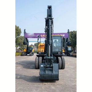Excavadora de Ruedas HW150 con Cucharón de 0.58m³ y Motor Diésel de 125kW, Excavadora Hidráulica de Alta Calidad en Oferta - Product Image 5