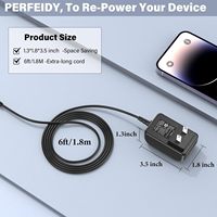 Adaptateur d'alimentation d'effet de guitare électrique 9V 500MA pour PSA-240 Boss