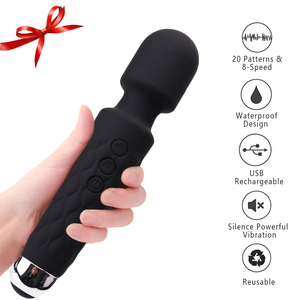 YAQU Vibrazioni a 20 frequenze a 8 velocità in Silicone ABS masturbatori vibratori vaginali multifrequenza modalità realistici vibratori giocattoli - Product Image 3
