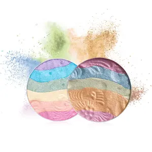 Dernière palette de fards à paupières 5 couleurs maquillage végétalien marque privée DHL paillettes étanche lumineux personnalisé Fedex OEM Logo