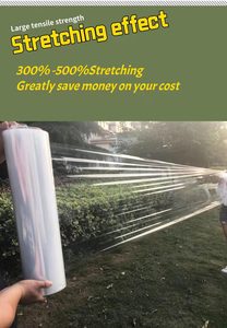 Stretch Film <b>Pallet</b> Shrink <b>Wrap</b> Polyethylene Transparent Stretch Film - Product Image 3