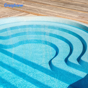 कस्टम छत बड़ा बड़ा आकार 8 मीटर 10 मीटर जकुज़ी स्पा फाइबरग्लास स्विमिंग पूल शेल फाइबरग्लास इनराउंड पूल स्विमिंग आउटडोर - Product Image 4