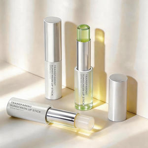 OEM ODM <span class=keywords><strong>SPF</strong></span> <span class=keywords><strong>50</strong></span> PA++++ <span class=keywords><strong>Stick</strong></span> solaire transparent pour les lèvres, hydratant longue durée, protection UV, baume à lèvres invisible pour le soin des lèvres - Product Image 1