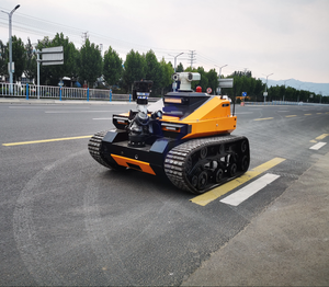 Robot de lutte contre les incendies sur châssis motorisé à essence, personnalisé, de qualité supérieure, pour la vente en gros - Product Image 4