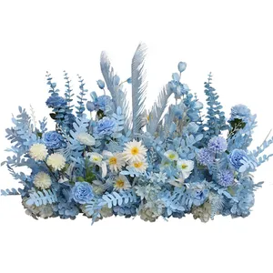 Kunstblumenreihe Seidenblume für Bogen-Gartentermin, Tisch-Schale, Hochzeits-Rezeption-Dekoration, Wanddekoration