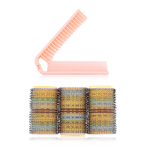 Ensemble de bigoudis Wanmei, 36 pièces, sans chaleur, à clipser, pour coiffure DIY, franges et boucles, type cylindre en plastique - Product Image 1