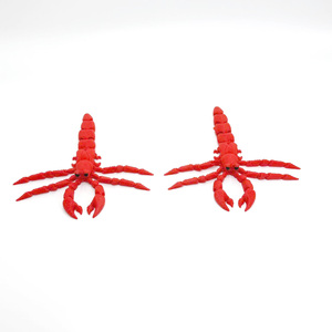 WANCAI OEM Jouet de crabe ermite imprimé en 3D en PLA biodégradable, ornement animal simulé respectueux de l'environnement, unisexe pour toute la famille - Product Image 5