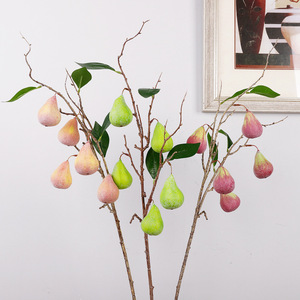 Árbol de Ficus Artificial Realista en Maceta, Planta de Frutas Biónicas Simuladas <span class=keywords><strong>para</strong></span> Decoración de Interiores, Hogar u Oficina, Estilo Nórdico, Gran Planta Verde - Product Image 3