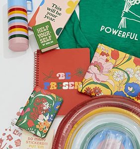 Dự thảo thô nhỏ máy tính xách tay xoắn ốc với nói, 8.5 "x 6.75" với túi và 160 trang xếp hàng, một ngày tại một thời điểm - Product Image 5