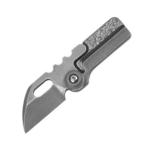 S35vn thép bột hợp kim TITAN tích hợp xử lý mini gấp dao cầm tay công cụ cắt ngoài trời dao - Product Image 3