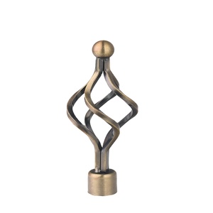 Barre de rideau décorative de luxe en laiton Antique, fer forgé, <span class=keywords><strong>pas</strong></span> <span class=keywords><strong>cher</strong></span>, pour salon, nouvelle collection - Product Image 3