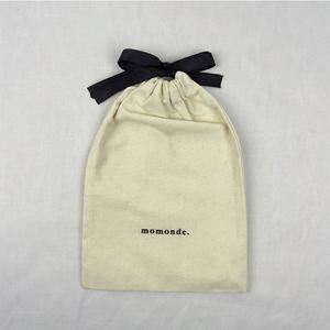 Wholesale Custom Logo Reusable Organic Cotton Jewelry Packaging Small Muslin Calico Canvas <b>Drawstring</b> <b>Pouch</b> Bag Craft - Product Image 1