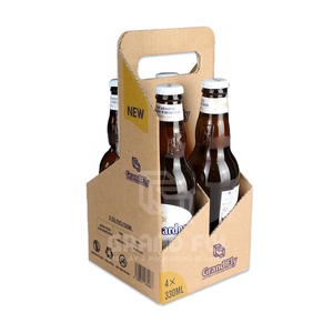 Tùy Chỉnh 4-Có Thể Đồ Uống Bao Bì Hộp Lớp Phủ UV Giấy Kraft Cho Bia Rượu Cocktail Chai - Product Image 4