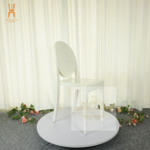 Meubles de location de haute qualité blanc <span class=keywords><strong>Victoria</strong></span> <span class=keywords><strong>Ghost</strong></span> <span class=keywords><strong>chaise</strong></span> en plastique pour salle à manger Restaurant maison événements - Product Image 3