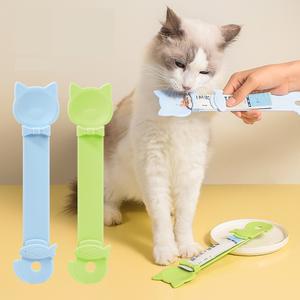 Nuevo Dispensador de Comida para Gatos con Cuchara, Cuchara Exprimidora para Gatos, Accesorio para Alimentar Gatos, Suministros para Mascotas - Product Image 1