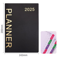Agenda Hebdomadaire à Spirale HERZII PRINTS - 60 Pages, Planificateur De Tâches Pour Le Travail/bureau - Organiseur Compact Avec Reliure Spirale Durable