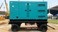Groupe électrogène diesel mobile sur remorque 100-300KW Triphasé Démarrage automatique Télécommande ATS 1800 tr/min Type silencieux Certifié ISO