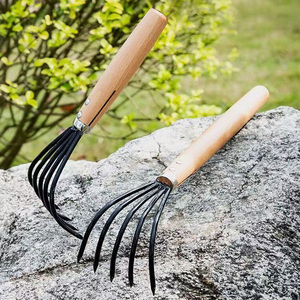 <span class=keywords><strong>Râteau</strong></span> à griffes Gardeners <span class=keywords><strong>en</strong></span> acier de qualité 5 dents et <span class=keywords><strong>bois</strong></span> de première qualité <span class=keywords><strong>Râteau</strong></span> de <span class=keywords><strong>jardin</strong></span> <span class=keywords><strong>japonais</strong></span> à griffes Cultivateur <span class=keywords><strong>pour</strong></span> sol aéré - Product Image 4