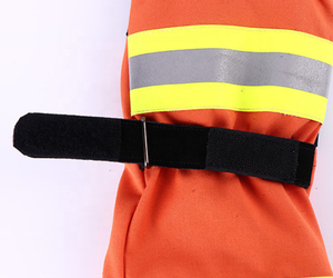 Gants ignifuges structurels en aramide, gants de protection robustes pour pompiers - Product Image 6