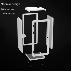 Nouvelle conception de cabine acoustique insonorisée modulaire mobile professionnelle pour le travail et les réunions, idéale pour le bureau à domicile - Product Image 2
