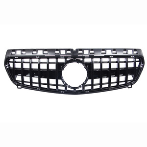 Calandre avant noire et argentée Mercedes-Benz Classe A W176 2013-2015 - Product Image 2