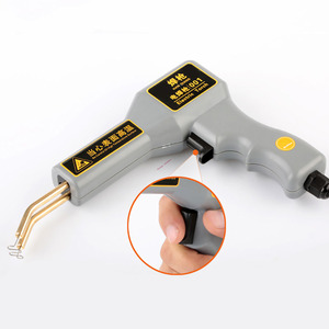 Machine à <span class=keywords><strong>souder</strong></span> portable 30W, <span class=keywords><strong>fer</strong></span> à <span class=keywords><strong>souder</strong></span> domestique à air chaud pour soudeuse en <span class=keywords><strong>plastique</strong></span> avec agrafes, outils de garage - Product Image 2