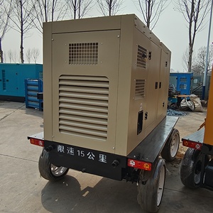 Générateur diesel silencieux 100 kW, 75 kW, 200 kW à vendre – Modèle mobile sur quatre roues, automatisé et silencieux - Product Image 4