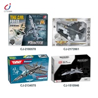 Chengji Rc avion de chasse jouet éclairage fonction sonore en plastique 4ch avion de chasse télécommande volant Jet jouet pour les enfants