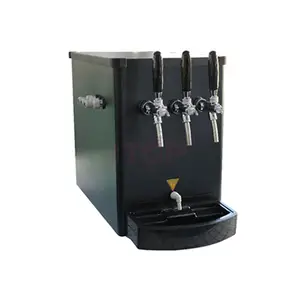 Refroidisseur de fût de bière Durable, Machine à Kegerator, vente chaude, refroidisseur de bière de comptoir à trois robinets