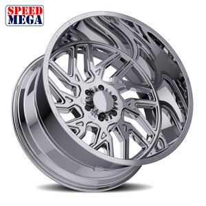 ล้อแม็กซ์อลูมิเนียมขัดเงา SPEED MEGA ขนาด 20 นิ้ว 5x5.5 หลายก้าน แบบชิ้นเดียว สำหรับอัพเกรดรถ - Product Image 3