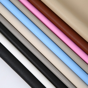Cuero Sintético PU Grabado en Relieve de 0.65mm con Respaldo de Microfibra de Secado Rápido para Calzado - Product Image 1