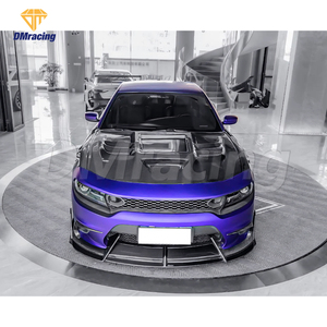 Lèvre avant en fibre de carbone style CMST pour kits carrosserie <span class=keywords><strong>Dodge</strong></span> <span class=keywords><strong>Charger</strong></span> 2015-2023 - Product Image 2