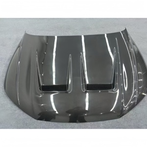 Capó Delantero de Fibra de Carbono Estilo <span class=keywords><strong>MANSORY</strong></span> con Ventilaciones para <span class=keywords><strong>Audi</strong></span> <span class=keywords><strong>Q8</strong></span> SQ8 RS <span class=keywords><strong>Q8</strong></span> 2019-2025, Mejora Ligera - Product Image 4