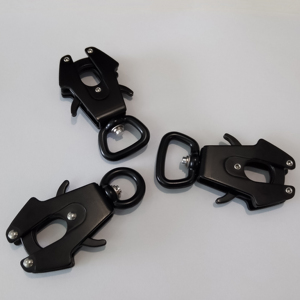 Cao Cấp Cao Cấp Con Chó Cổ Áo Với Có Thể Điều Chỉnh Nhanh Chóng <span class=keywords><strong>Side</strong></span> Phát Hành Khóa Tấm Kim Loại Dập Con Chó Dây Xích Xoay Móc - Product Image 6