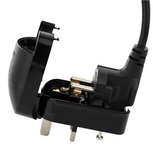 Wonplug 2025 Adaptador de viaje Adaptador de enchufe fusionado Negro para viajar en <span class=keywords><strong>España</strong></span> Suecia Reino Unido Corea del Sur y Malasia Nueva idea de producto - Product Image 2