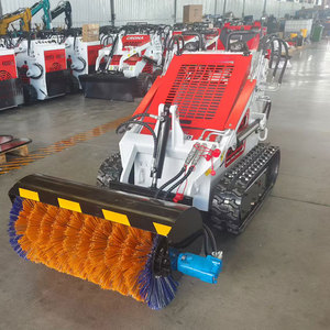 Hochwertiger chinesischer Mini-Kompaktlader mit Anbaugeräten, kompakter Raupenlader, Dieselmotor, Pumpe, Getriebe, CE-zertifiziert - Product Image 5