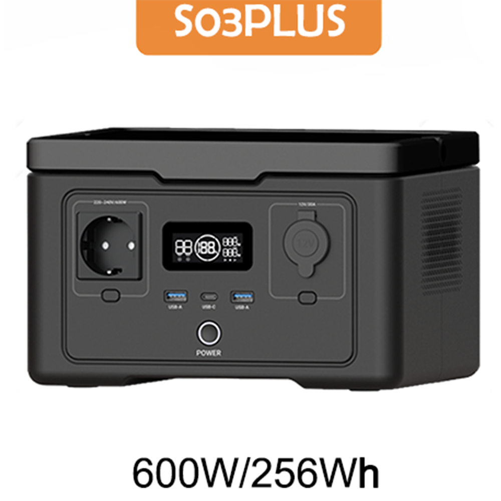 600W/256Wh