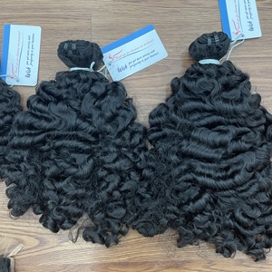 Produit chaud faisceau de cheveux de trame birmane 100% cheveux humains vietnamiens bruts bonne qualité double dessiné couleur naturelle en gros - Product Image 1