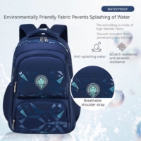 Sac d'école pliable unisexe BLUESKY, meilleur choix, imperméable, doublure en nylon Oxford, grande capacité, bretelles réglables, kit PE, voyage