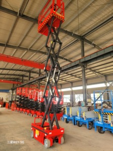 CE 6m <span class=keywords><strong>8m</strong></span> 10m 12m 14m 16m gunting Lift Crawler Off-road mengangkat <span class=keywords><strong>Platform</strong></span> - Product Image 4