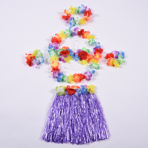 Costumi a tema spiaggia gonna in erba monostrato alla moda hawaiana con gonna in erba Sexy da donna - Product Image 2
