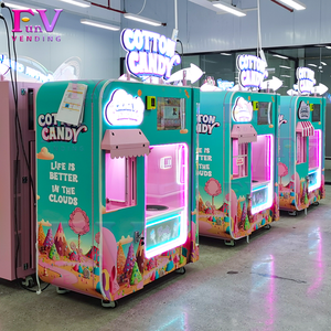 Máquina Expendedora de Algodón de Azúcar Downtown Plaza con Función de Autolimpieza, Alto Retorno de la Inversión, Gestión Remota, <span class=keywords><strong>Cambio</strong></span> de Monedas, Centros Comerciales - Product Image 1