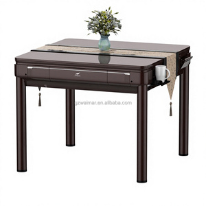 Nouvelle Machine à Mahjong Électrique Multifonctionnelle pour Cartes à Jouer, Table de Mahjong Automatique Pliante et Mobile, Plusieurs Couleurs au Choix, en Vente - Product Image 4