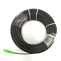 Cordon de raccordement à fibre optique pré-connectorisé personnalisable en usine G652D G657A SC UPC à LC UPC Simplex