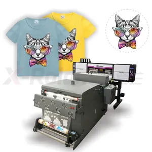 XL-650WX 4heads DTF printer i3200 with 9 color printing for T-shirt printing