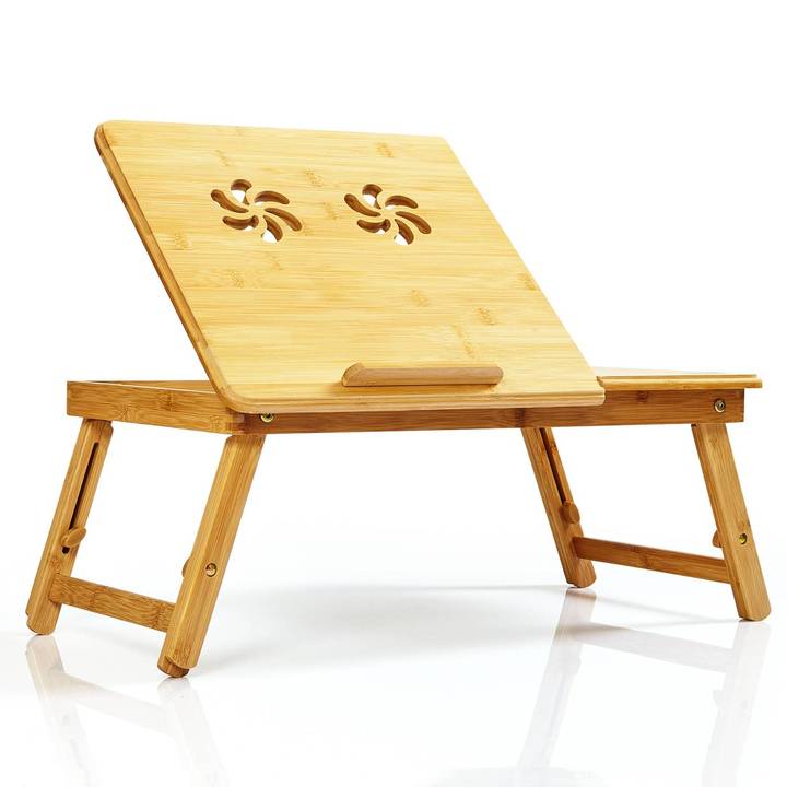 Бамбуковая подставка для ноутбука, бамбуковая подставка для монитора