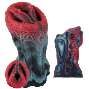 Masturbador Masculino de Silicona Ultra Suave GEEBA Alien Fantasy, Vagina de Bolsillo, Juguetes Sexuales Manuales para Hombres, Criatura de Fantasía, Onahole para Adultos - Product Image 1
